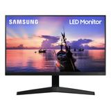 Monitor Gamer Samsung F24t35 Led 24  Azul E Cinza-escuro